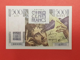 500 Francs Chateaubriand 1946 - 500 F 1945-1953 ''Chateaubriand''