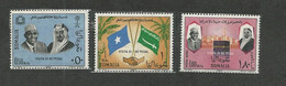 SOMALIA -***NEW PRICE***KING FAISAL; PRESIDENT SCERMARCHE - Somalie (1960-...)