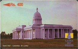 SRILANKA : 15A Rs400 Town Hall - Colombo USED - Sri Lanka (Ceylon)