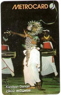 METROCARD : MET012 150 Kandyan Dancer MINT - Sri Lanka (Ceylon)
