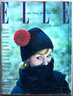 ELLE N° 719 (5/10/1959) > Jacques Prévert, Sacha Distel, Khrouchtchev, William Connors, Tintin, Mickey... - Mode