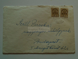 ZA343.7  Hungary -  Cover   1942   Sent  To  Széll Piroska  Budapest   -  Cancel  Galyatető - Sonstige & Ohne Zuordnung