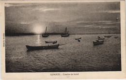 CPA AK Coucher De Soleil DJIBOUTI (1084421) - Djibouti