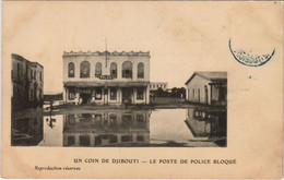 CPA AK Un Coin De Djibouti - Le Poste De Police Bloque DJIBOUTI (1084445) - Djibouti