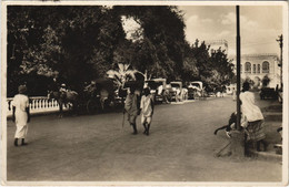 CPA AK Les Jardins De La Place Menelick DJIBOUTI (1084508) - Gibuti