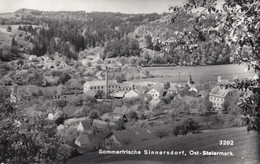 AK - Bgld - Stmk - Sinnersdorf (ungarisch: Pinkahatárfalu) Mit Fabrik - Pinkafeld
