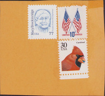 USA US 1998 Great Americans: Mary Breckinridge Frontier Nursing Service Nurse, Nurses, Medicine, America Flag (*) P57 - Other & Unclassified