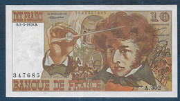 10 Francs  Berlioz  Du  2 - 3 - 1978 - 10 F 1972-1978 ''Berlioz''