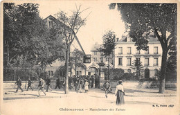 36-CHÂTEAUROUX- MANUFACTURE DES TABACS - Chateauroux