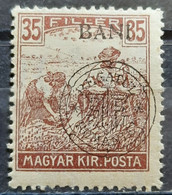 HARVESTERS-35 F-OVERPRINT BANI REGATUL-ROMANIA OCCUPATION - HUNGARY - 1919 - Ohne Zuordnung