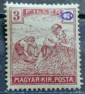 HARVESTERS-3 F-ERROR -BROKEN 3-RARE-HUNGARY - 1919 - Varietà & Curiosità