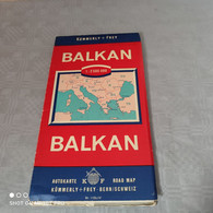 Balkan - Landkarten
