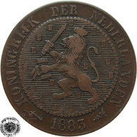 LaZooRo: Netherlands 2 1/2 Cent 1883 XF 'key Date' - 1849-1890 : Willem III