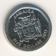 JAMAICA 2017: 5 Dollars, KM 163 - Jamaica