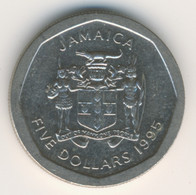 JAMAICA 1995: 5 Dollars, KM 163 - Jamaica