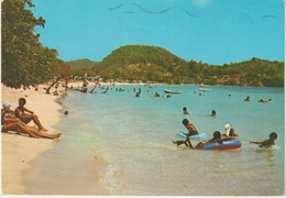 Martinique : La  Plage  D Ela Pointe  Marin  1984 - Le Marin