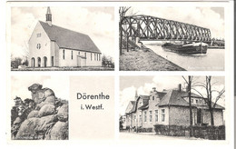 Dörenthe I. Westf. - 4 Ansichten V. 1956 (4546) - Ibbenbüren