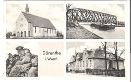 Dörenthe I. Westf. - 4 Ansichten V. 1956 (4546) - Ibbenbueren