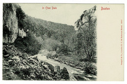 Ref 1457 - Early Stengel Postcard - In Chee Dale Buxton - Derbyshire Peak District - Derbyshire