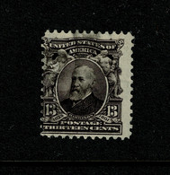 Ref 1457 - 1902 USA - 13c Harrison Used Stamp - SG 314 - Used Stamps