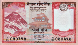 MINT NEPAL 2020 Rupees-5 BANKNOTE UNC - Nepal