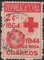 1946 80th Anniversary Of International Red Cross - 2c -Red Cross And Globe  FU - Oblitérés