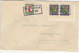 SBK J37, J38 O Wallisellen 5.12.26 - Lettres & Documents