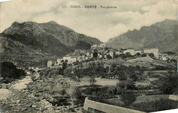 Corté * Vue Générale De La Ville * Haute Corse 2B - Corte