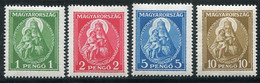 HUNGARY 1932 Patrona Hungariae Set Of 4 LHM / *.  Michel 484-87 - Nuevos