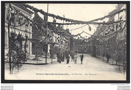 CPA 28 Comice Agricole De Courville 31 Mai 1914 Rue Pannard - Courville