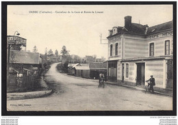 CPA 14 Orbec Carrefour De La Gare Et Route De Livarot - Orbec