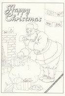 Ierland 1987, Entier Postal, Kinderkaart, Kleurkaart, Happy Christmas - Interi Postali