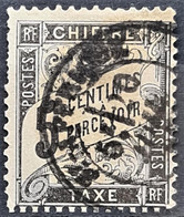 FRANCE 1882 - Canceled - YT 14 - Chiffre Taxe 5c - 1859-1959 Used