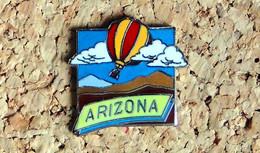 Pin's BALLON MONTGOLFIERE - ARIZONA USA - EMAIL - Fabricant Inconnu - Avions