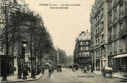 Paris * 8ème * La Rue De La Boëtie * Automobile Voiture Ancienne - Arrondissement: 08