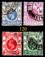 HONG-KONG-120 - Valori Di Giorgio V (o) Used - Qualità A  Vostro Giudizio. - Used Stamps