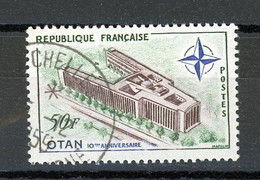 FRANCE - L'OTAN - N° Yvert 1228 Obli. Ronde De "LA ROCHELLE De 1959" - Used Stamps
