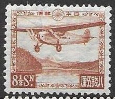 1929 Mh* 90 Euros Airplane Avion Fokker - Unused Stamps