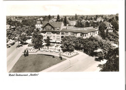 Berlin Zehlendorf West, Hotel-Restaurant Nestler Aus Der Vogelschau V. 1953 (4550) - Zehlendorf