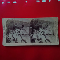 PHOTO STEREO BETHLEHEM THE BIRTHPLACE OF JESUS - Stereoscopio