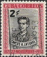 1939 Havana Tobacco Industry - 2c. Cigar, Globe And Wreath Of Leaves FU - Oblitérés