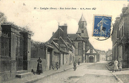 Delcampe - 61 - Orne - Laigle - Rue Saint Jean   (N2983) - L'Aigle