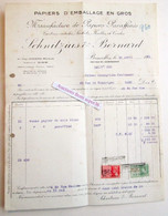 Papiers D'emballage En Gros, Schnitzius & Bernard, Rue De L'Indépendance, Bruxelles 1938 - 1900 – 1949