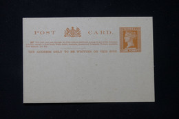 AUSTRALIE / VICTORIA - Entier Postal Type Victoria, Non Circulé - L 86689 - Briefe U. Dokumente