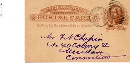 USA. 1 Cent Postcard 1900. - Lettres & Documents