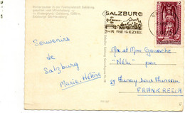 Autriche (Austria) Timbre N° 1119 Sur Carte Postale Vers La France - Cartas & Documentos