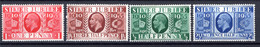 1935 -  GRAN BRETAGNA - Mi. 189/192X - LH - (VE.1752-7.22...) - Zonder Classificatie