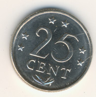 NETHERLAND ANTILLAS 1980: 25 Cent, KM 11 - Antille Olandesi