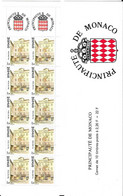 MONACO 1989 CARNET DES N°1670 VUES DU VIEUX MONACO  YVERT N°C4 NEUF MNH** - Markenheftchen