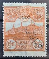 SAN MARINO 1905 - Canceled - Sc# 77 - Gebraucht